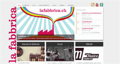 Desktop Screenshot of lafabbrica.ch