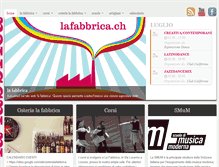 Tablet Screenshot of lafabbrica.ch
